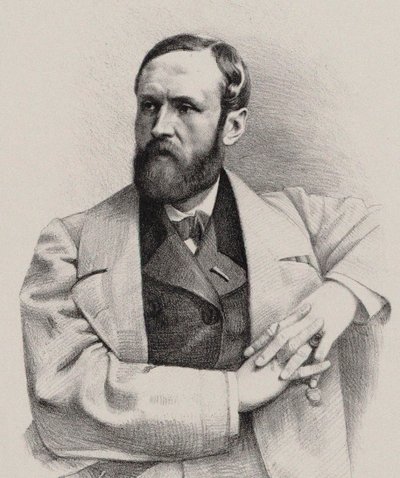 Portret van de organist en componist Louis James Alfred Lefébure-Wely 1817-1869, 1860 door Pierre Lanith Petit