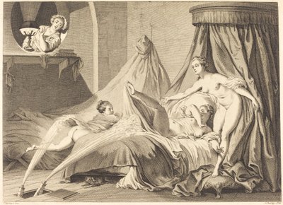 De Waterwerken door Pierre Laurent Auvray after Jean Honoré Fragonard