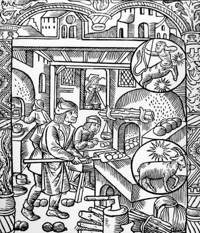 Boogschutter en Steenbok door Pierre Le Rouge