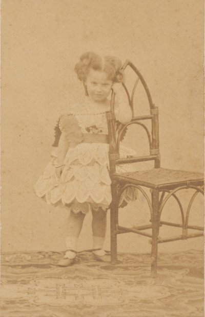 Rustieke chaise, 1860s door Pierre Louis Pierson