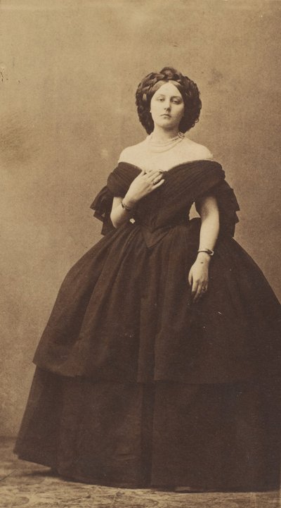 Les beau décolleté, 1860s door Pierre Louis Pierson