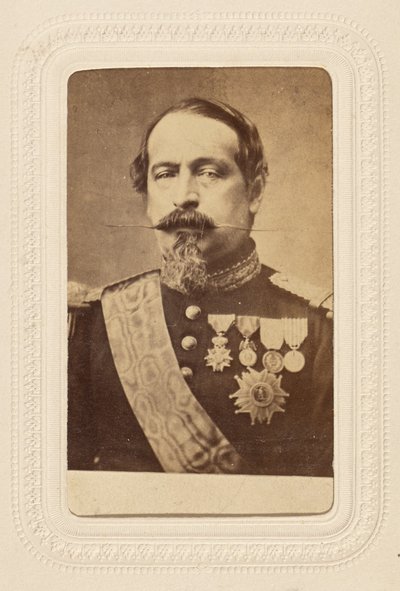 Napoleon III door Pierre Louis Pierson
