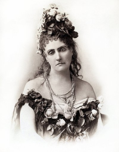 Portret van gravin Virginia Oldoini Verasis di Castiglione (1835-1899) - foto door Pierre Louis Pierson (1822-1913) door Pierre Louis Pierson