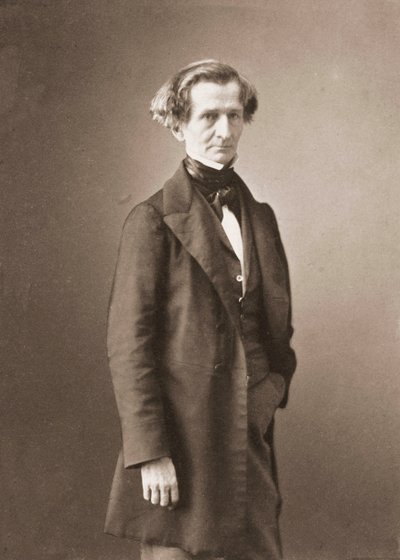Portret van Hector Berlioz door Pierre Louis Pierson