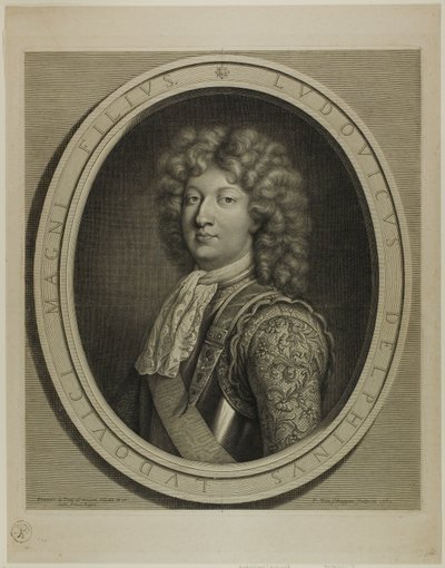 Ludovicus Delphinus door Pierre Louis van Schuppen