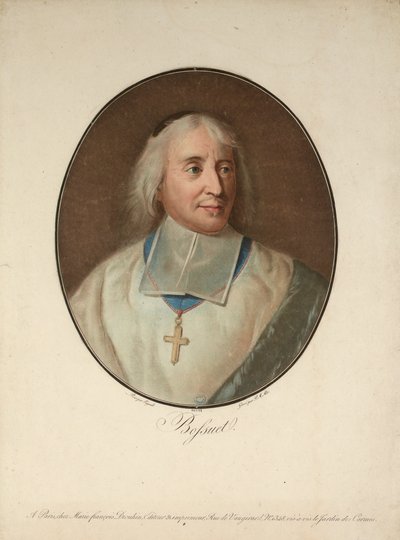 Portret van Jacques-Bénigne Bossuet door Pierre Michel Alix