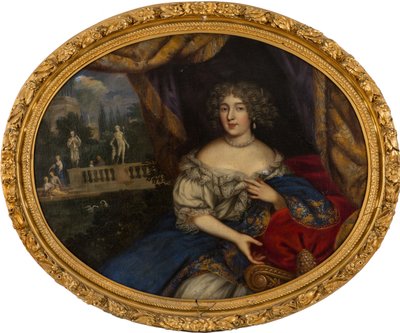 Françoise-Athénaïs de Rochechouart, markiezin de Montespan 1640-1707 door Pierre Mignard