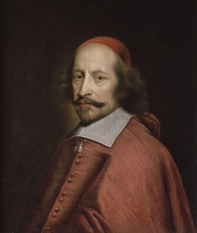 Portret van Kardinaal Mazarin, 1661 door Pierre Mignard