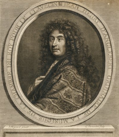 Portret van de componist Jean-Henri d