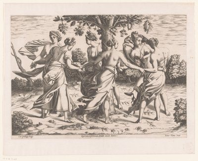 Dans van Driaden door Pierre Milan (attributed to)