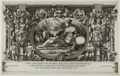 De nimf van Fontainebleau door Pierre Milan