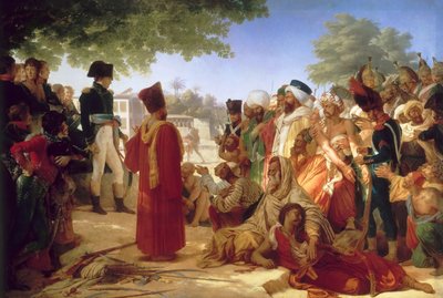 Napoleon Bonaparte Vergeeft de Rebellen in Caïro, 23 oktober 1798 door Pierre Narcisse Guerin