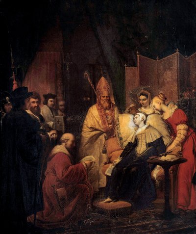 Anne Boleyn door Pierre Nolasque Bergeret