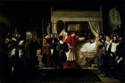 Eerbetoon aan Raphael na zijn dood, 1806 door Pierre Nolasque Bergeret