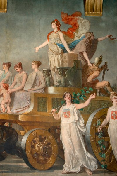 Triomf van de Republiek door Pierre Paul Lêon Glaize