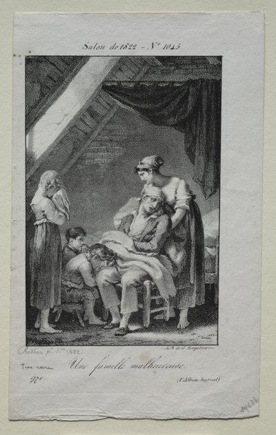 Een Ongelukkige Familie door Pierre Paul Prud