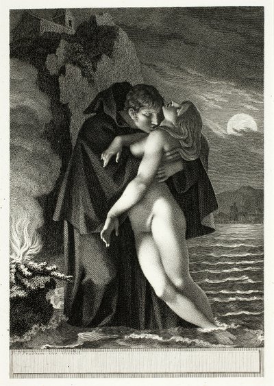 Phrosine en Melidore door Pierre Paul Prud