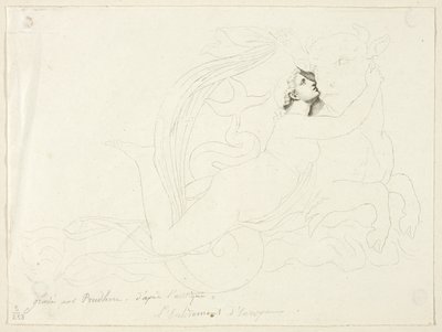 Verkrachting van Europa door Pierre Paul Prud