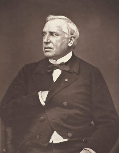 Nélaton, ca. 1876 door Pierre Petit