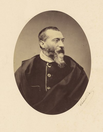 [Portret van Jean-Baptiste Alphonse Karr]. door Pierre Petit