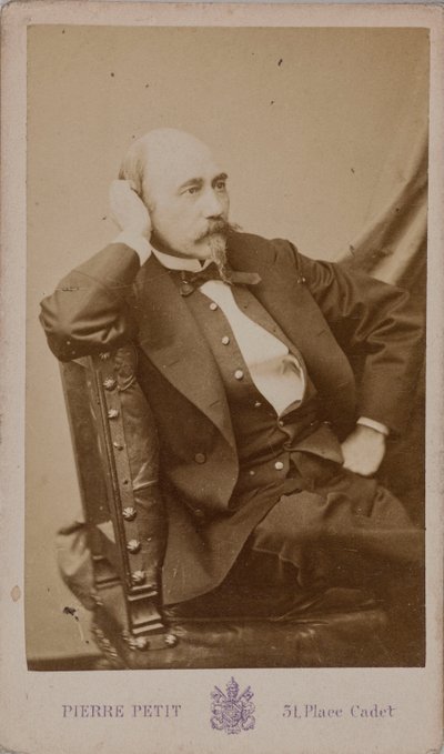 Portret van de Componist Aimé Maillart door Pierre Petit