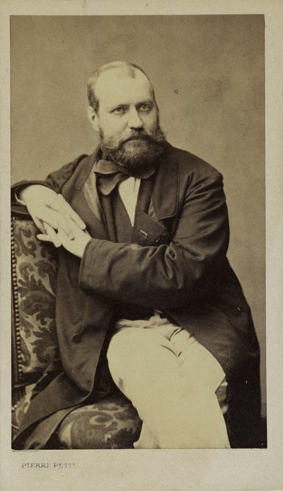 Portret van de componist Charles Gounod door Pierre Petit