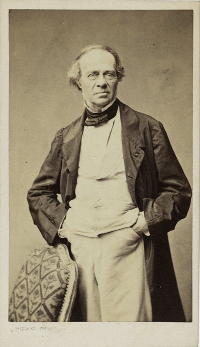 Portret van de componist Jacques Fromental Halévy 1799-1862, ca. 1860 door Pierre Petit