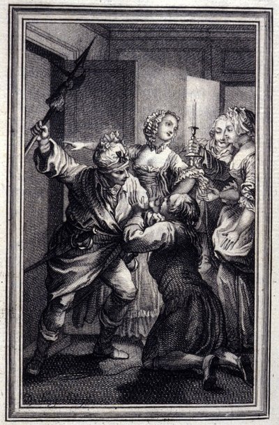 La Gageure des trois commeres - in 