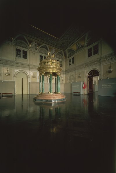 Model van een tempelrotonde door Pierre Philippe Thomire
