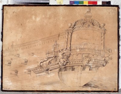 Achterkant van het schip 