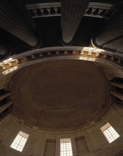 Barokke architectuur: Kapel van de Oude Charite (1679 - 1707), klooster van Marseille, door architect Pierre Puget. Interne weergave. Marseille door Pierre Puget