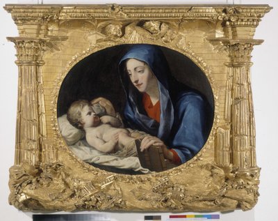 De slaap van het Kind Jezus door Pierre Puget