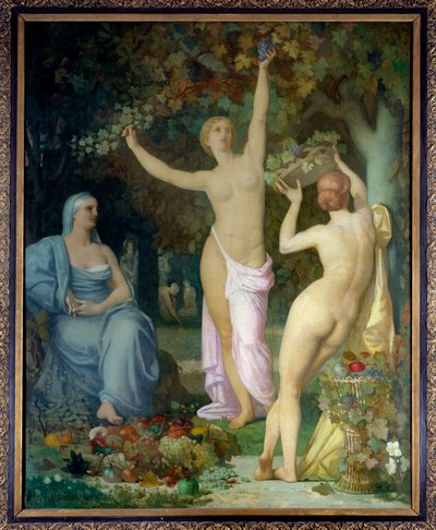 Herfst door Pierre Puvis de Chavannes