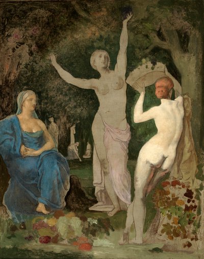 De Herfst door Pierre Puvis de Chavannes