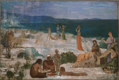 Massilia, Griekse kolonie door Pierre Puvis de Chavannes