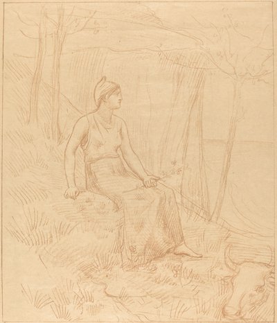 Normandië door Pierre Puvis de Chavannes