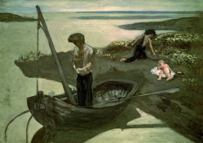Schets voor de Arme Visser door Pierre Puvis de Chavannes