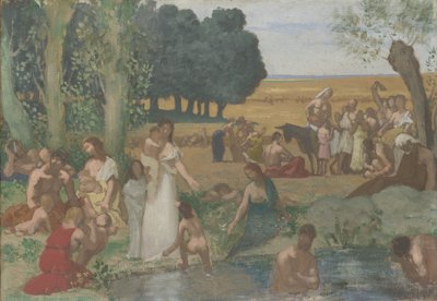 Zomer, voor 1873 door Pierre Puvis de Chavannes
