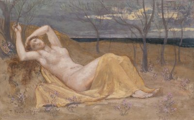 Tamaris, ca. 1886-87 door Pierre Puvis de Chavannes