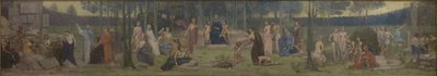 De allegorie van de Sorbonne door Pierre Puvis de Chavannes