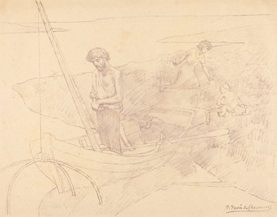 De Arme Visser door Pierre Puvis de Chavannes
