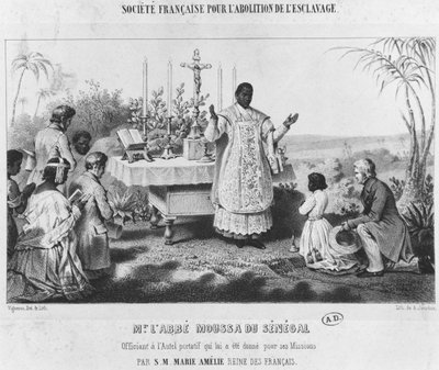 Abt Moussa, Senegal, ca. 1840 door Pierre Roch Vigneron