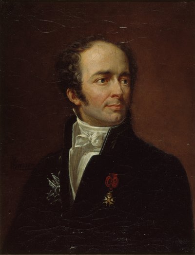 Portret van generaal Maximilien Foy 1775-1825, ca. 1820 door Pierre Roch Vigneron
