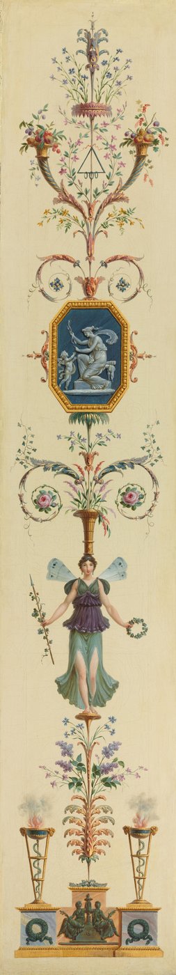Decoratief paneel, 1790s door Pierre Rousseau