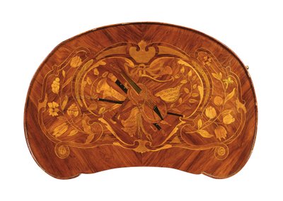 Louis XV schrijftafel, ca. 1750 door Pierre Roussel