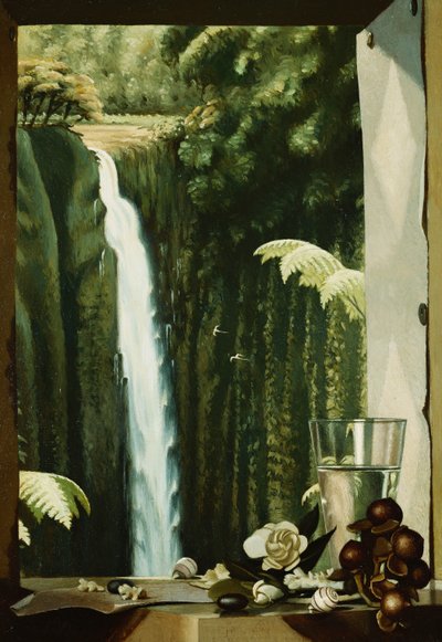 Akaka Waterval, Hawaii door Pierre Roy