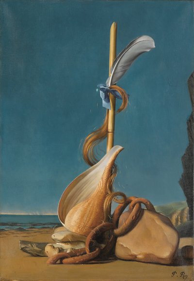 Andromède gevangen door Pierre Roy