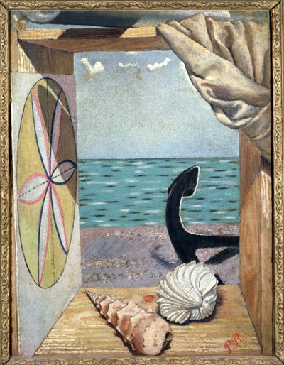 Stilleven met schelpen, ca. 1930 door Pierre Roy