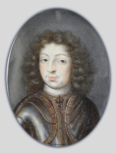 Miniatuur van Karel XI, Koning van Zweden, c.1675-80 door Pierre Signac
