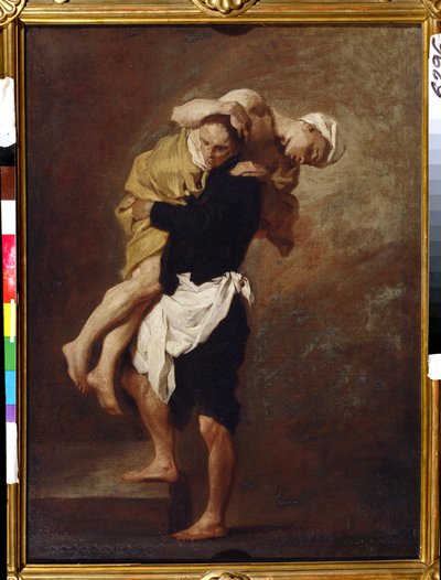 Twee figuren door Pierre Subleyras
